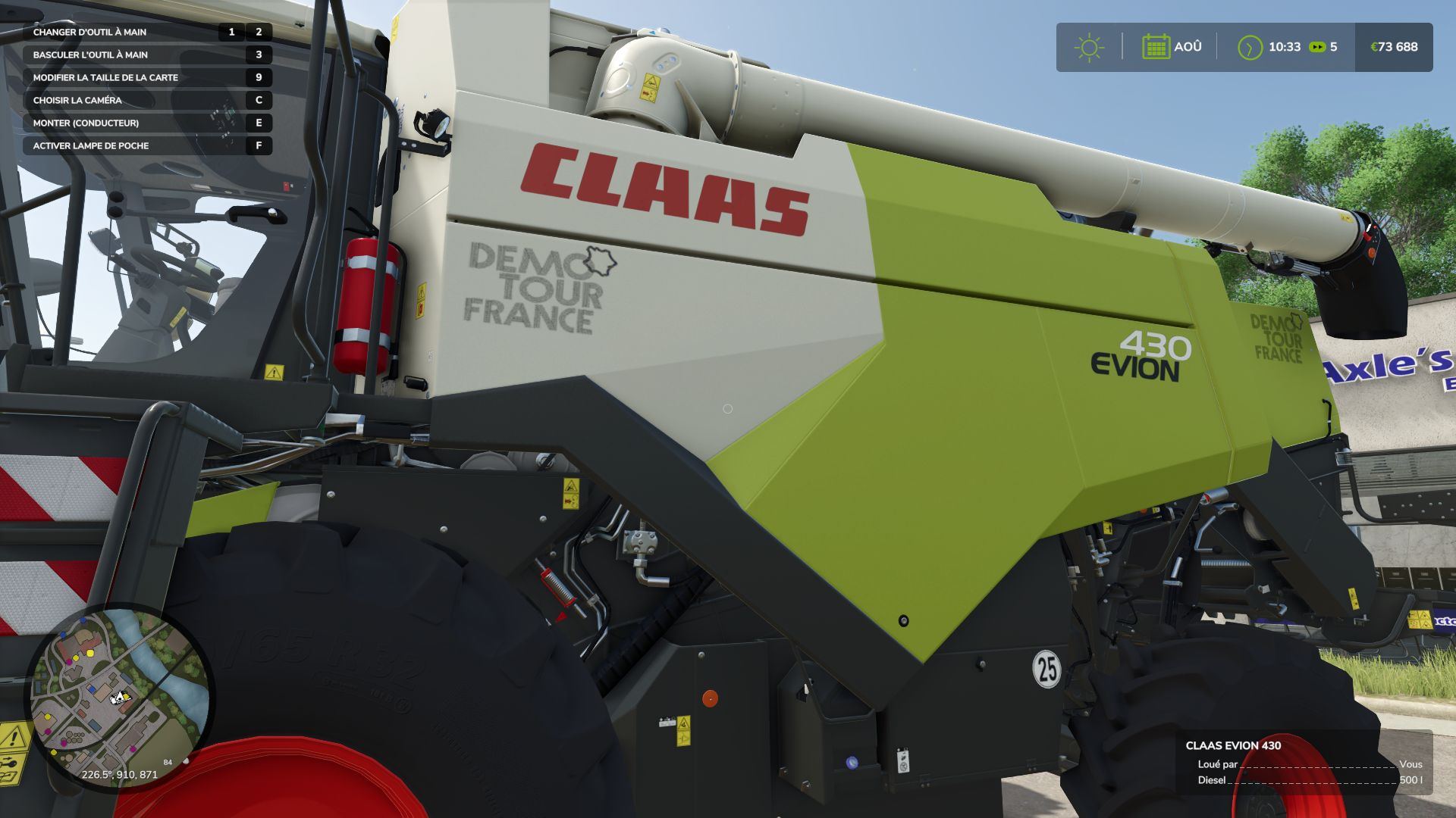 CLAAS Evion 410-450 Pack