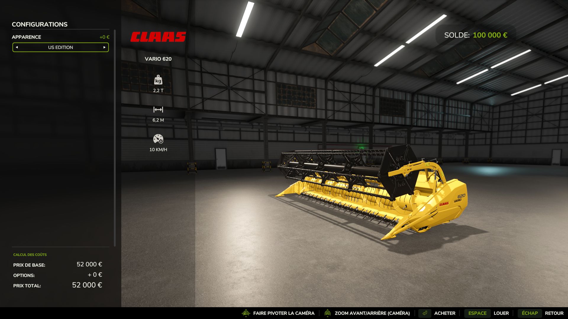 CLAAS Evion 410-450 Pack