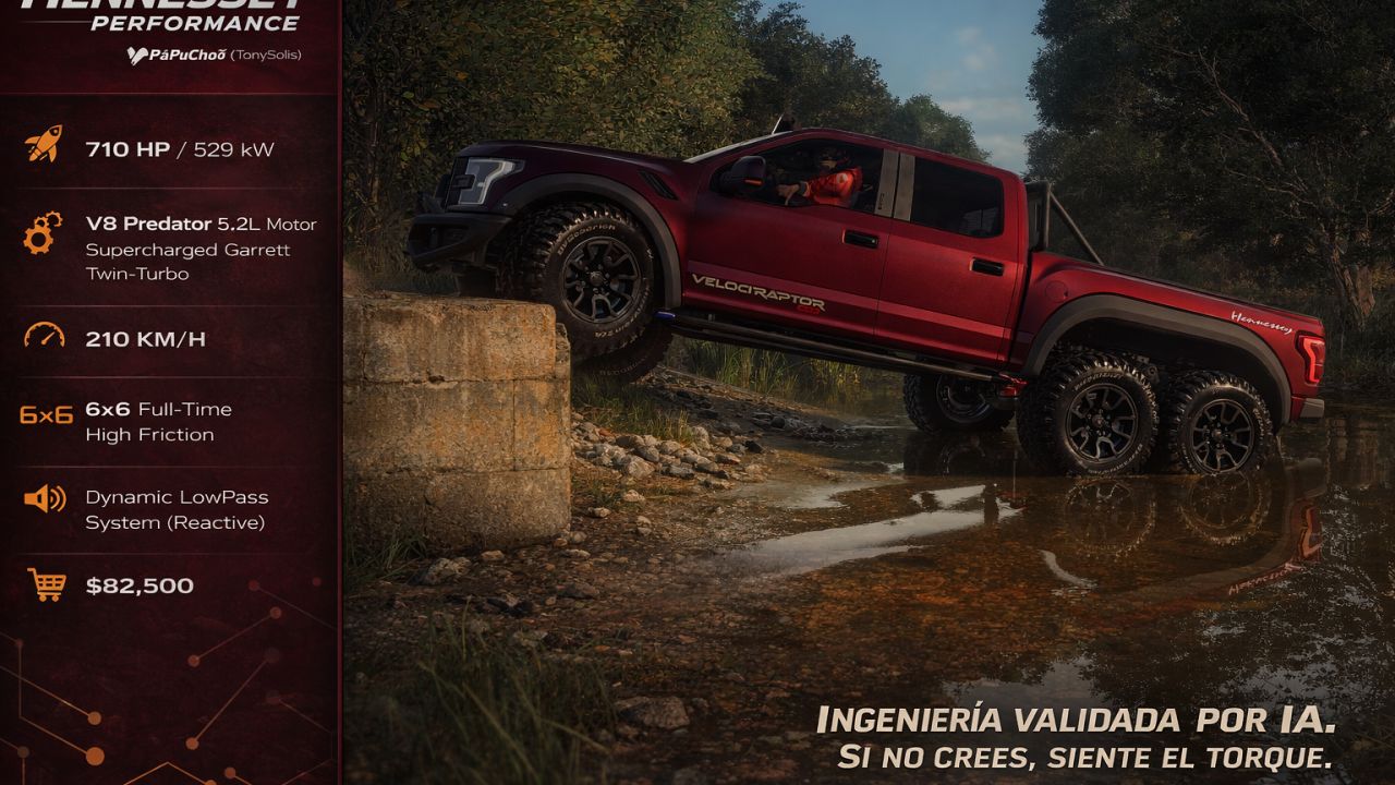 Hennessey Velociraptor 6x6