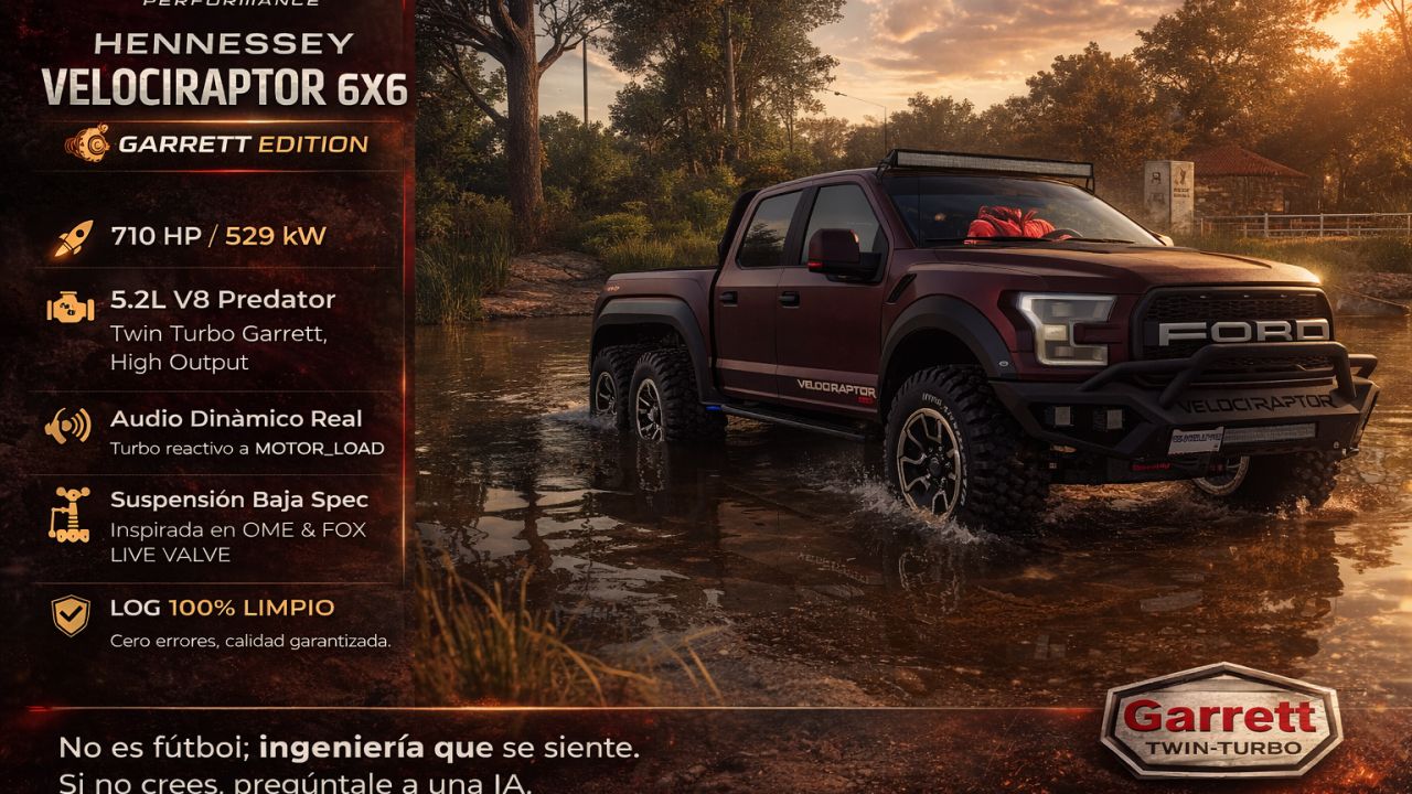 Hennessey Velociraptor 6x6