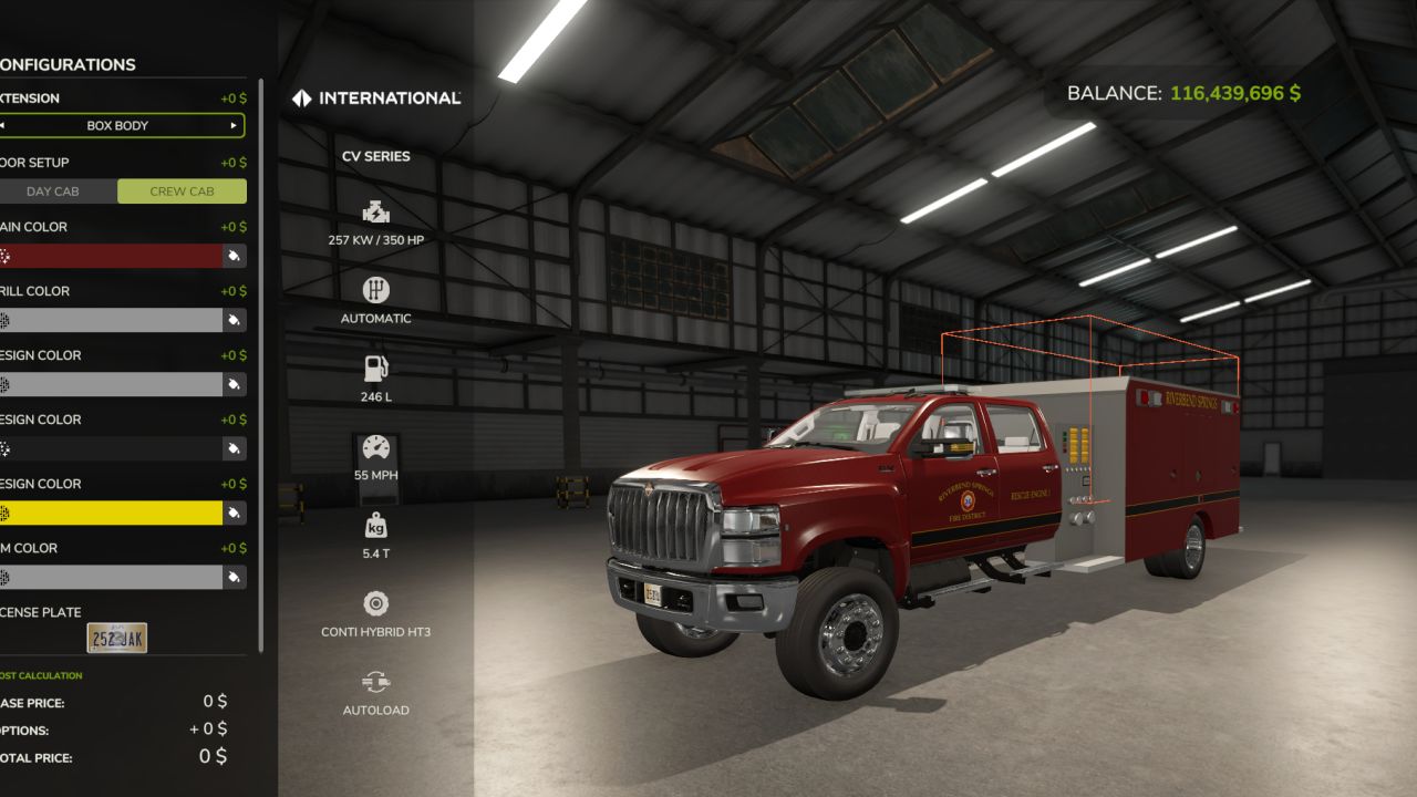 International CV Mini Pumper