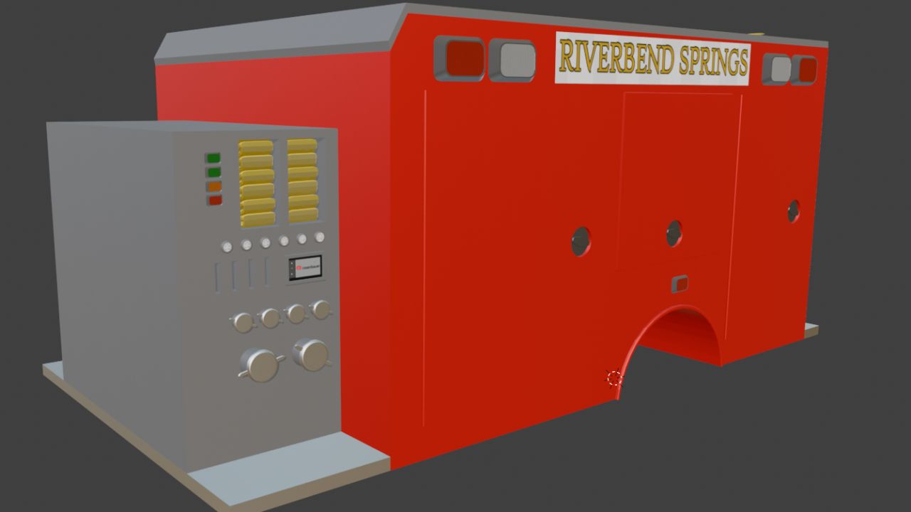 International CV Mini Pumper