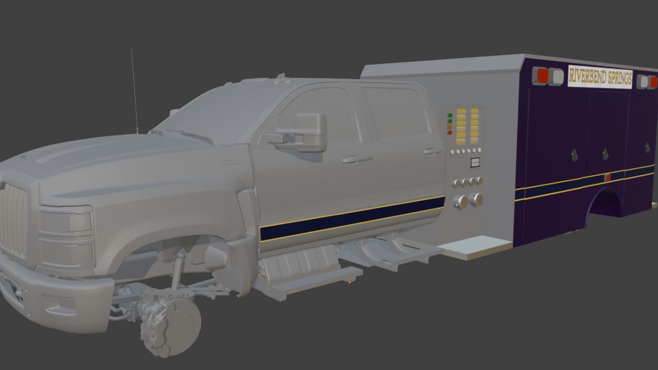 International CV Mini Pumper