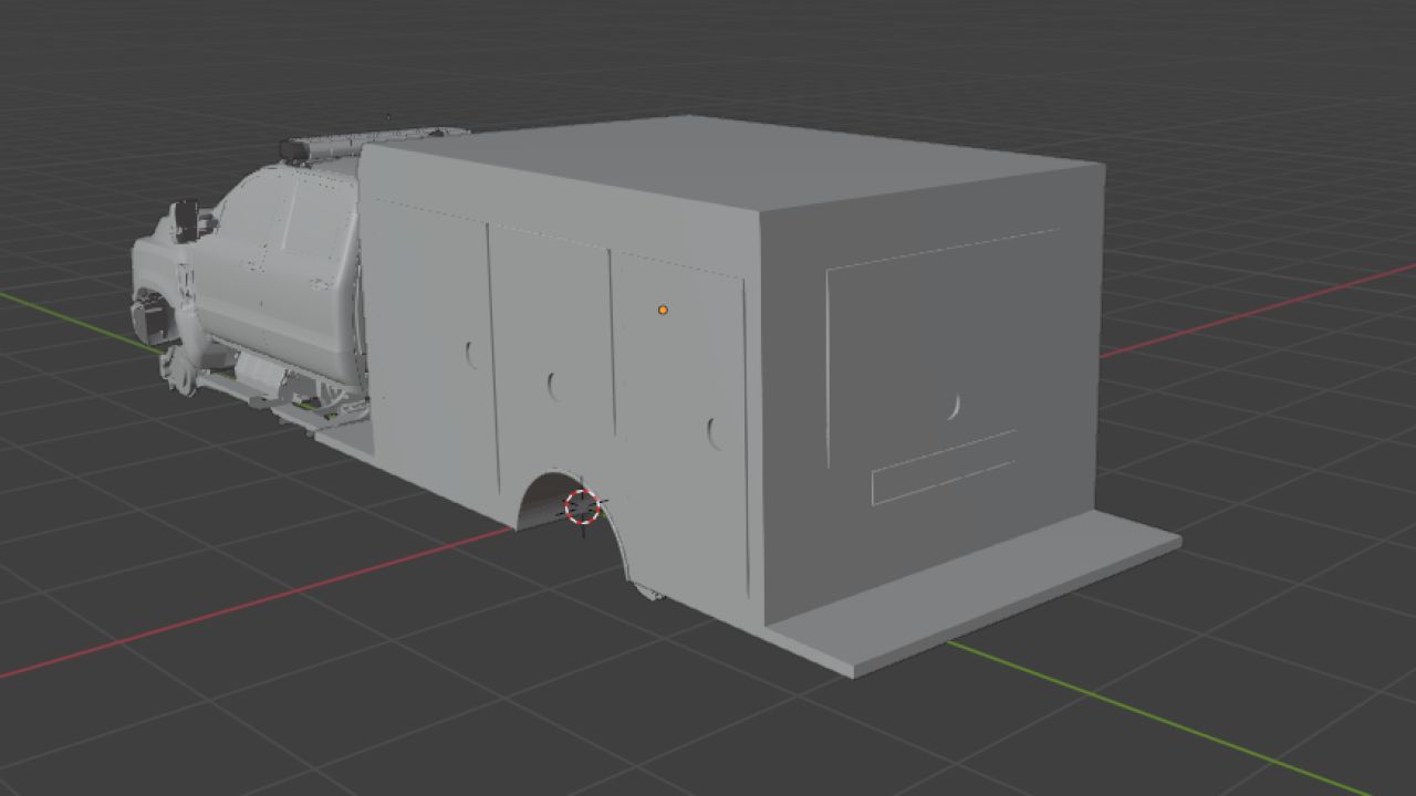 International CV Mini Pumper