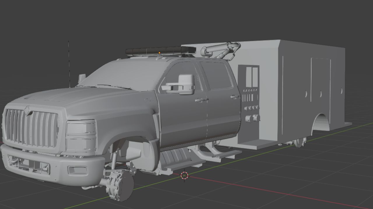 International CV Mini Pumper