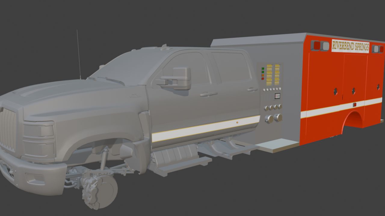 International CV Mini Pumper