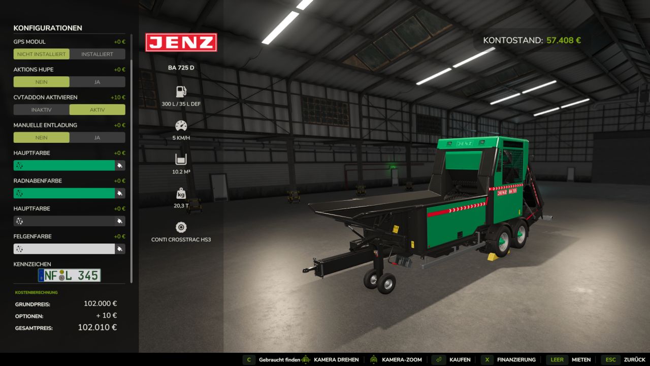 Jenz BA 725D