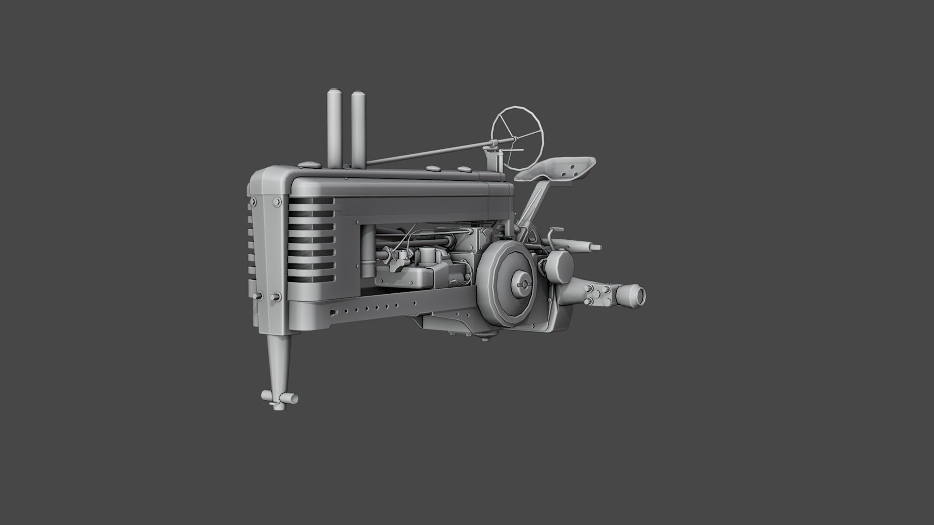 John Deere Model B Styled