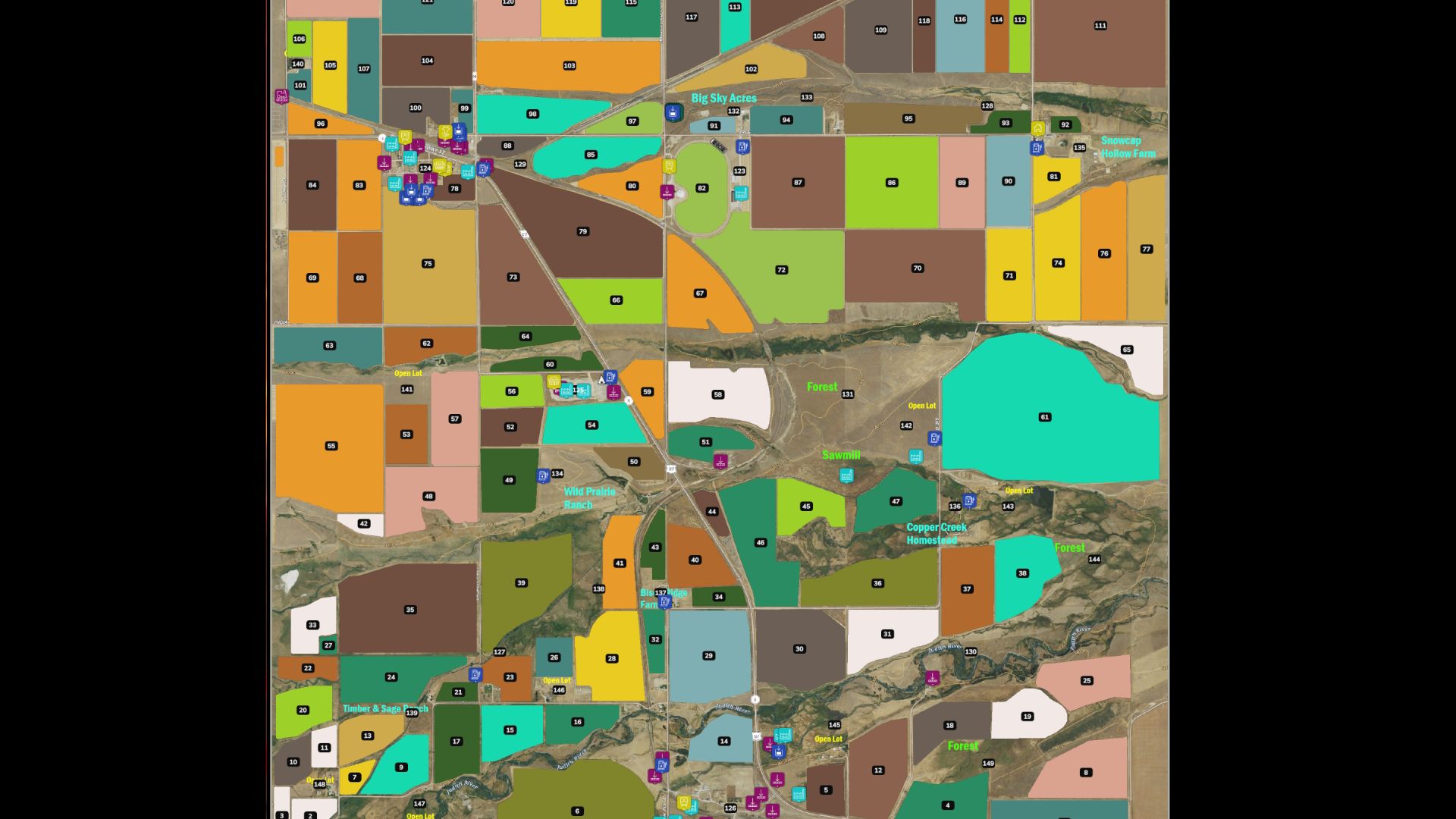Judith Plains, Montana 4x