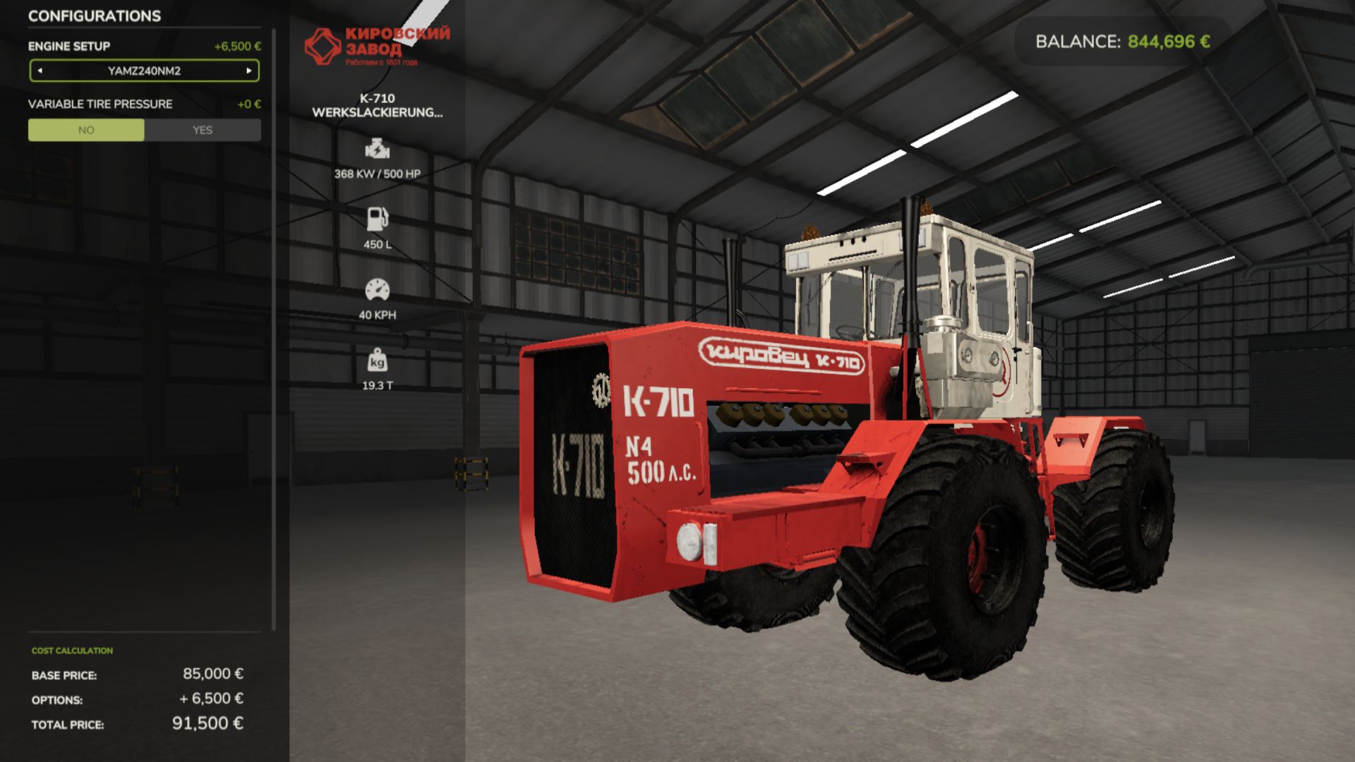 Kirovets K-710