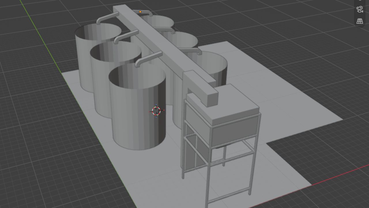 Silo per cereali di grande capacità