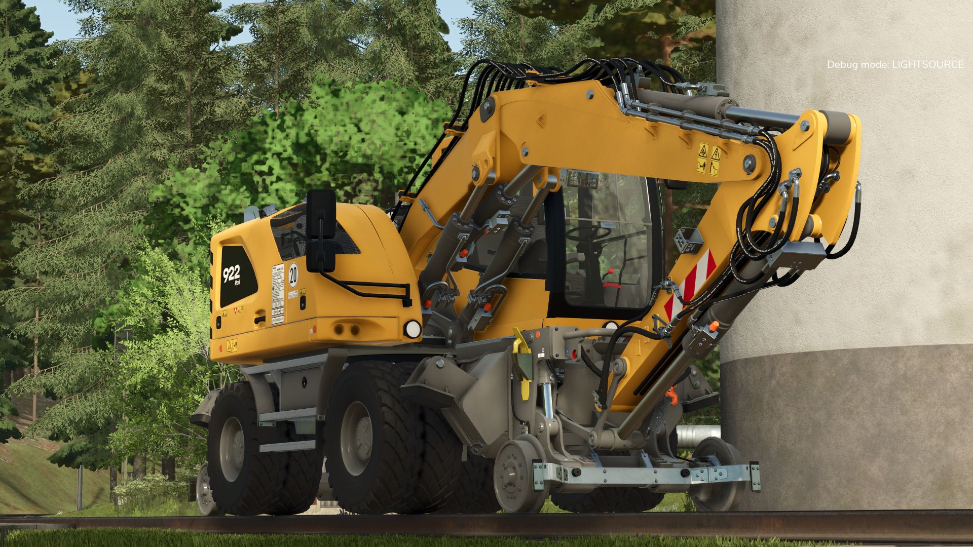 Liebherr 922 Rail