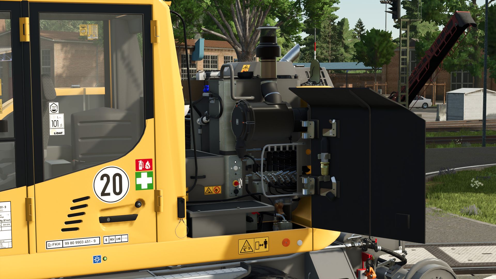 Liebherr 922 Rail