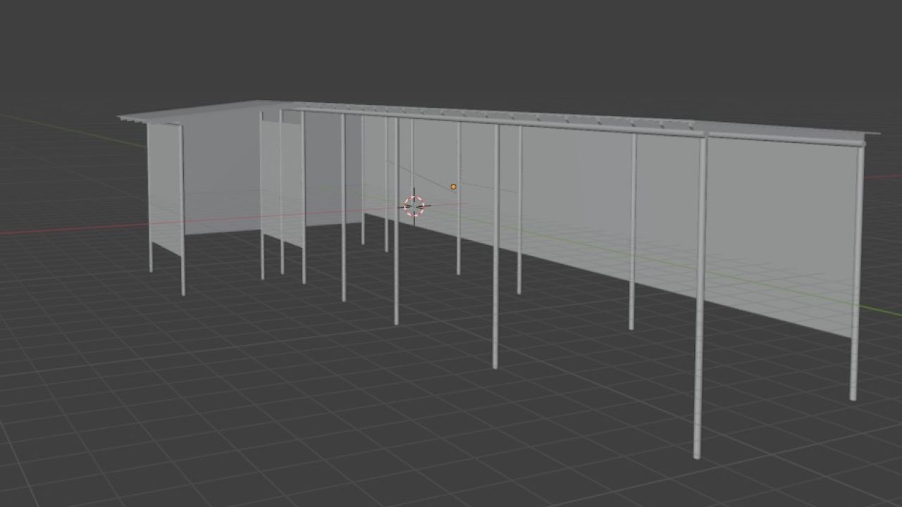 Galpão de máquinas