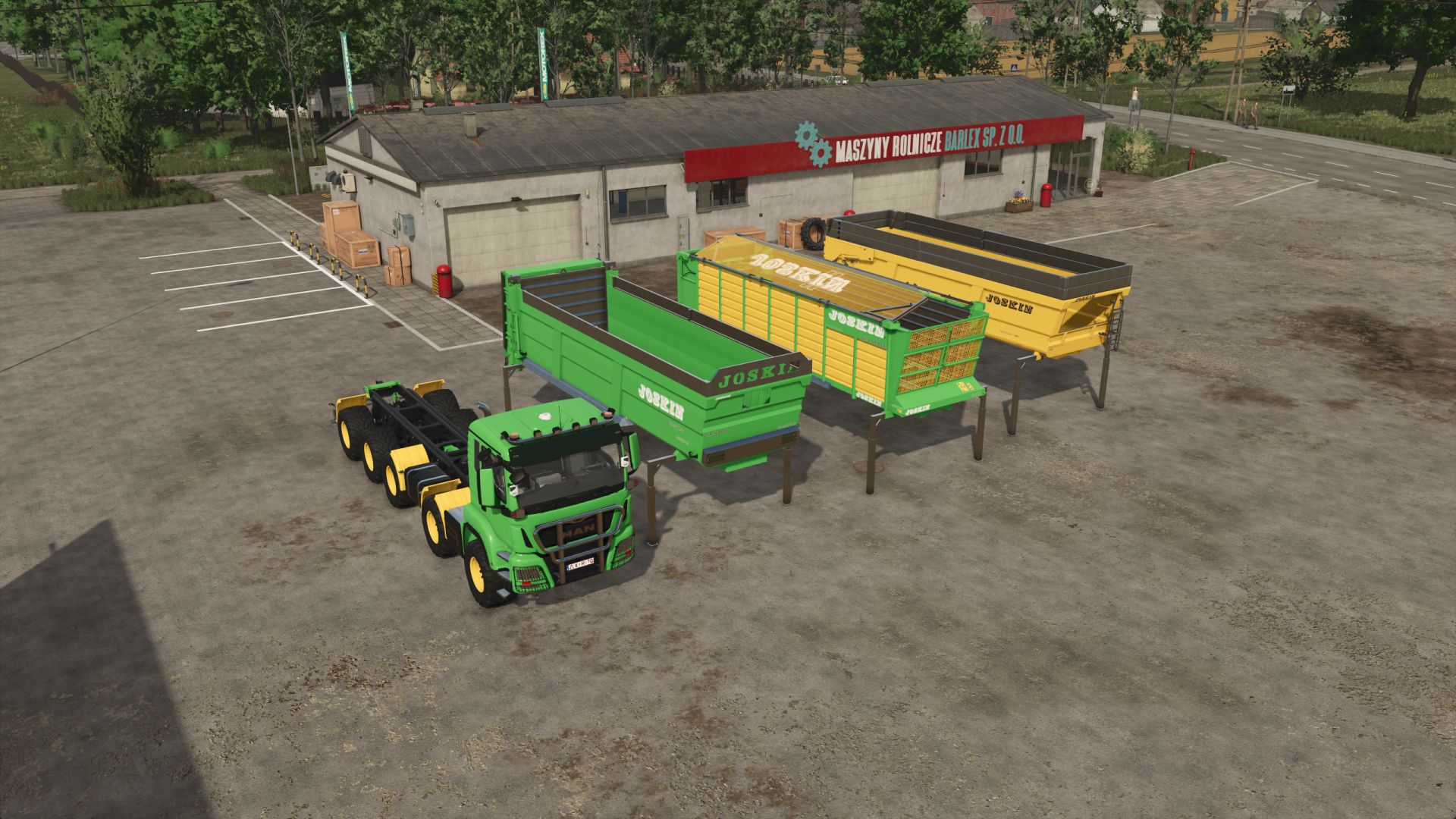 MAN TGS 44.500 8X8 Joskin Cargo