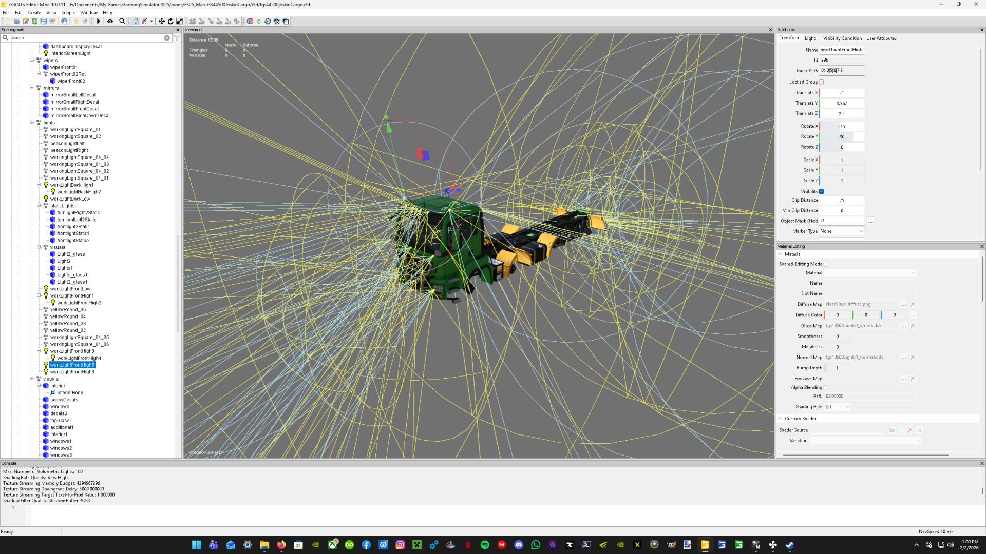 MAN TGS 44.500 8X8 Joskin Cargo