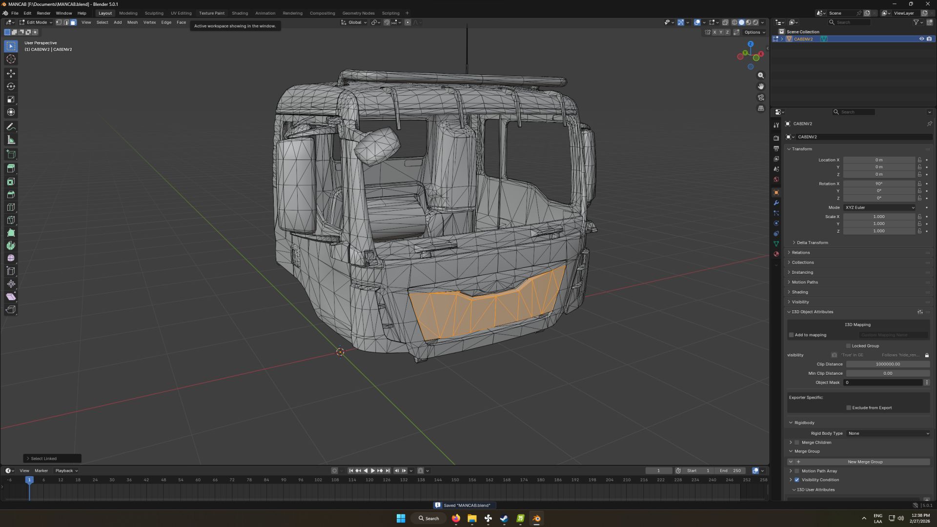MAN TGS 44.500 8X8 Joskin Cargo