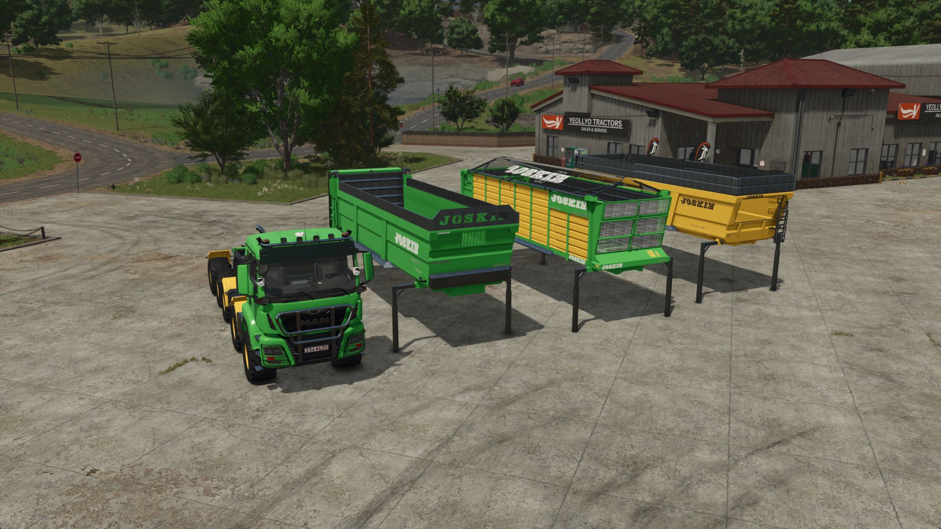 MAN TGS 44.500 8X8 Joskin Cargo