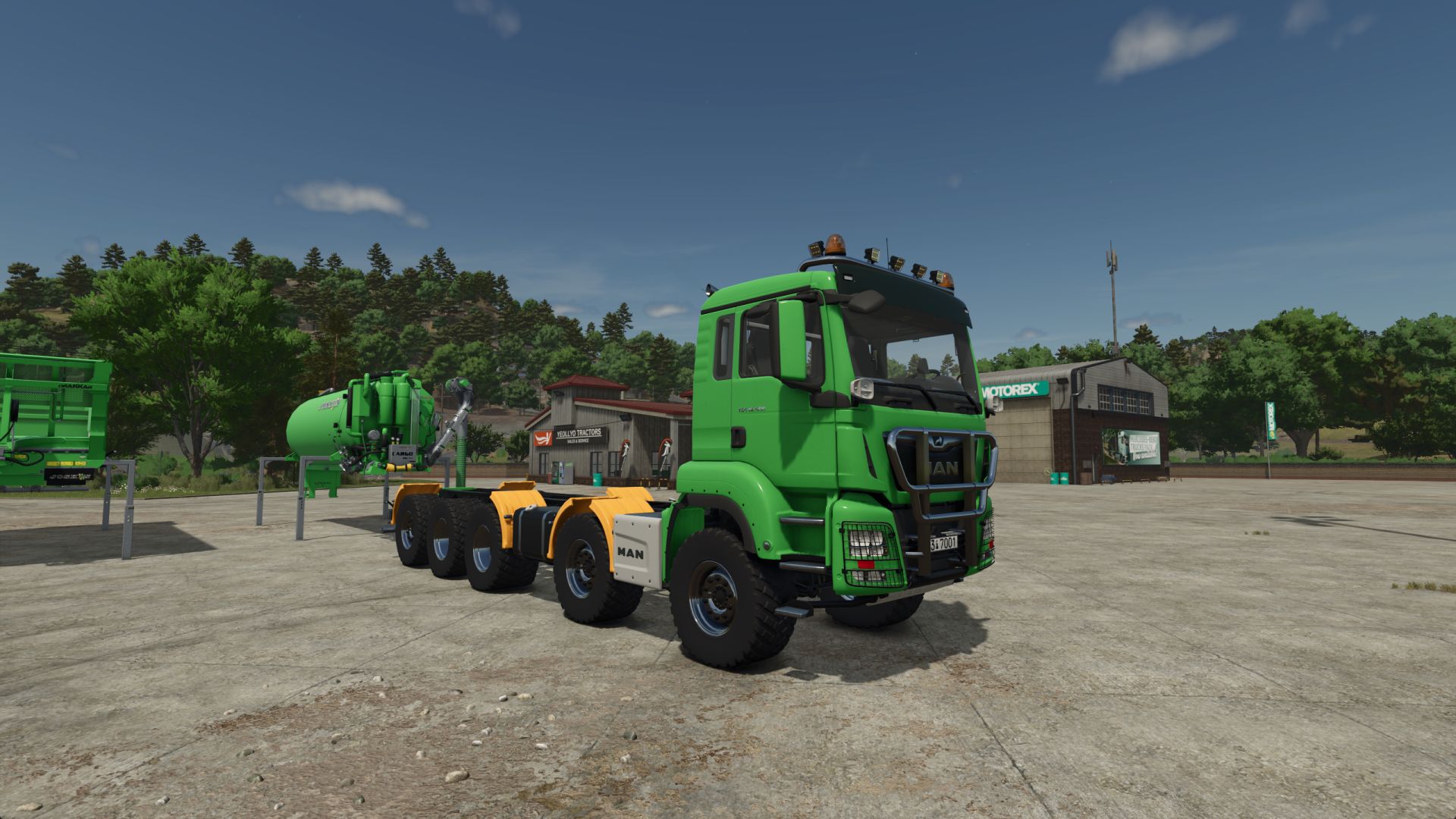 MAN TGS 44.500 8X8 Joskin Cargo
