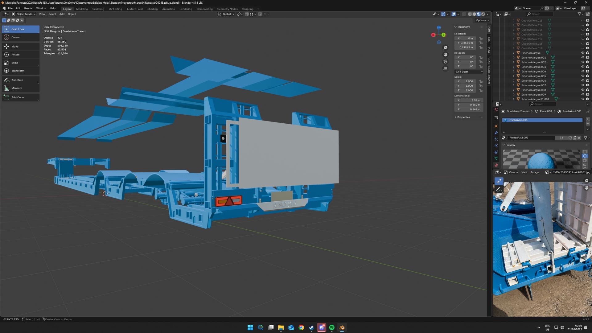 Marcelini Renoster 2+1