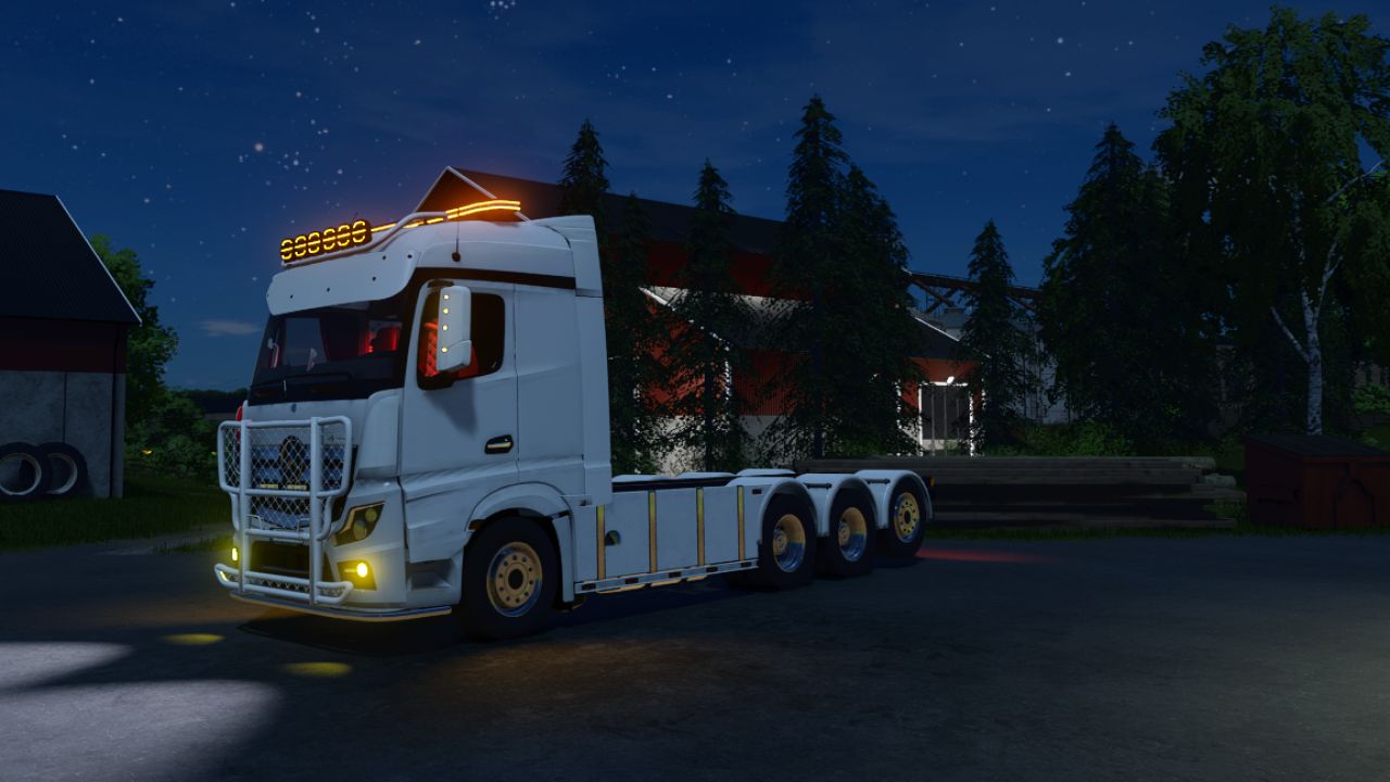 Mercedes grain truck