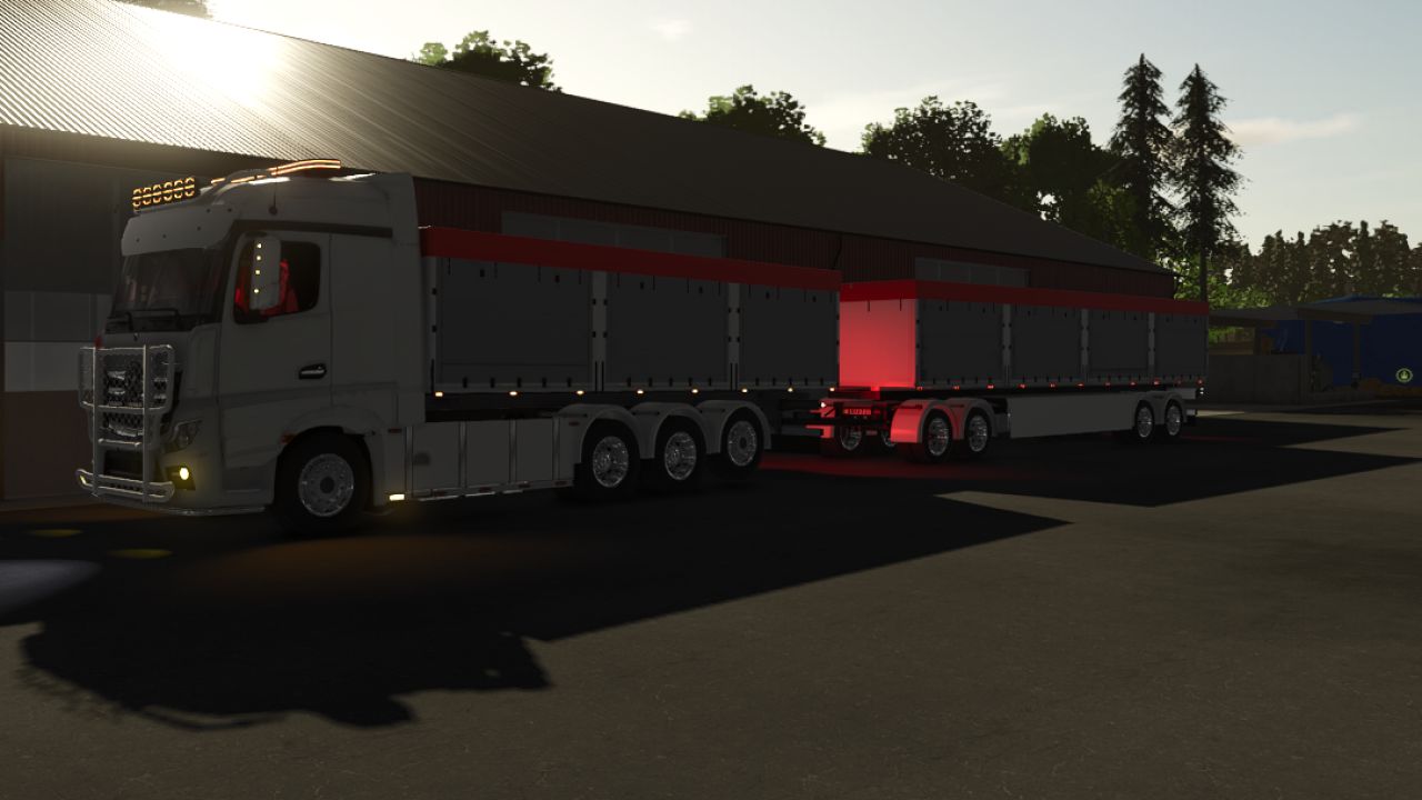 Mercedes grain truck