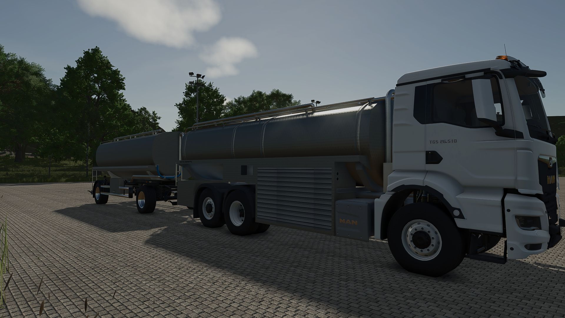Confezione del camion del latte