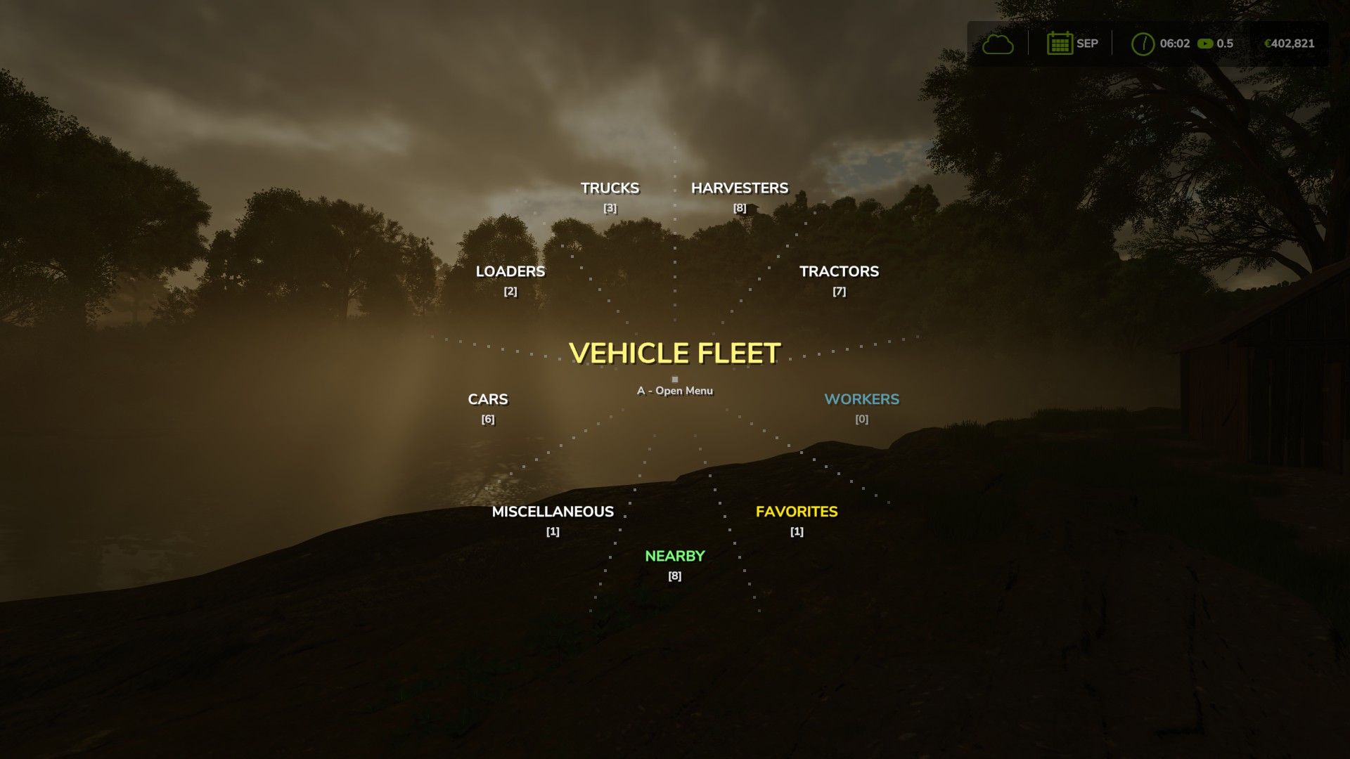 Radiale voertuigwisselaar