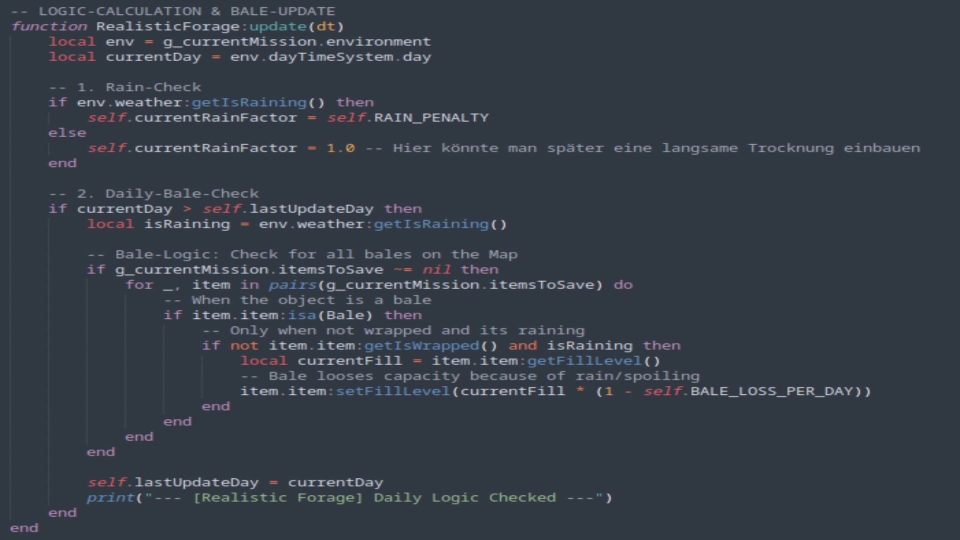 Realistic Forage & Yield