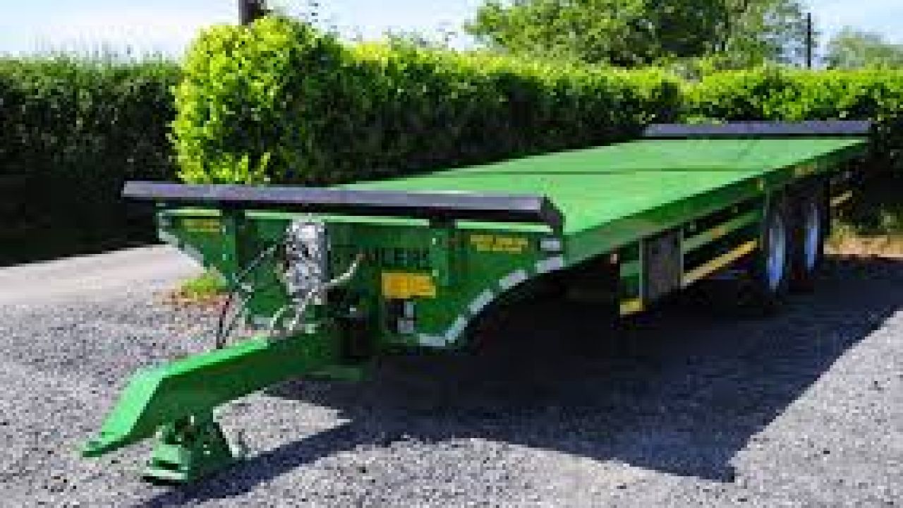 Scully Trailers 20ft bale flatbed