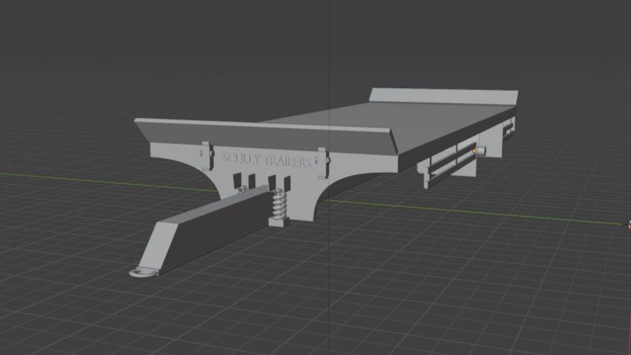 Scully Trailers 20ft bale flatbed