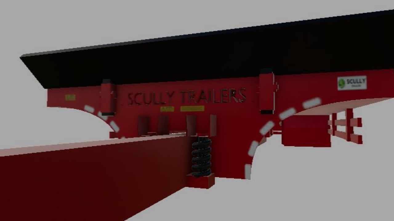 Scully Trailers 20ft bale flatbed