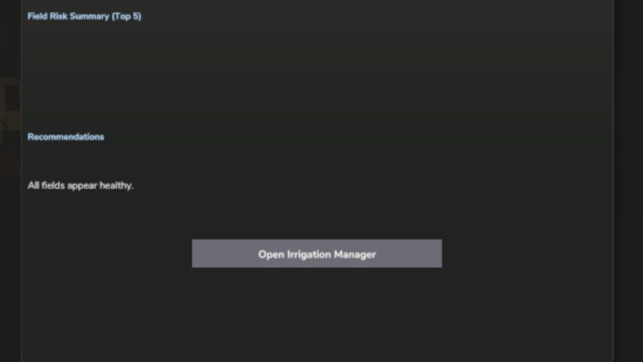 Seasonal Crop Stress