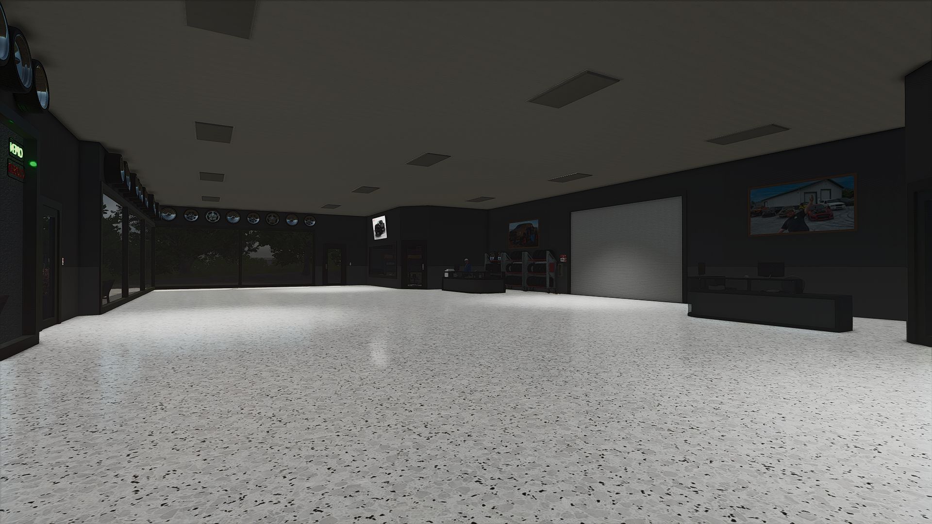 Showroom ve tamirci dükkan