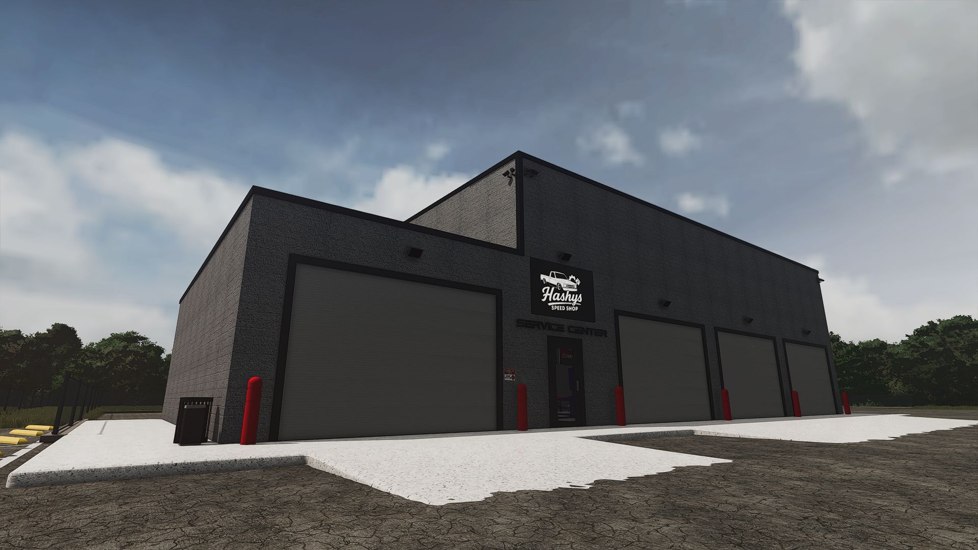 Showroom ve tamirci dükkan