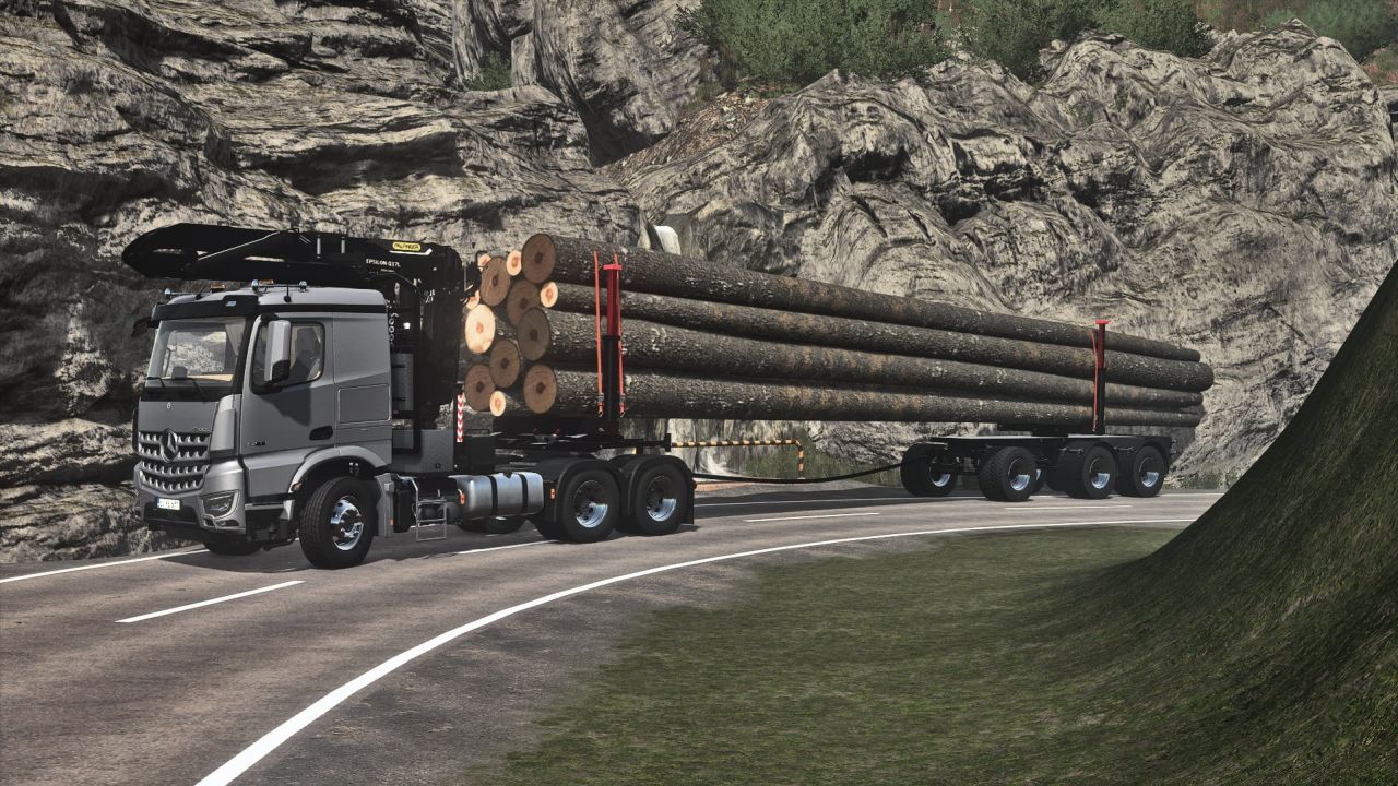 Holz-Dolly-Anhänger