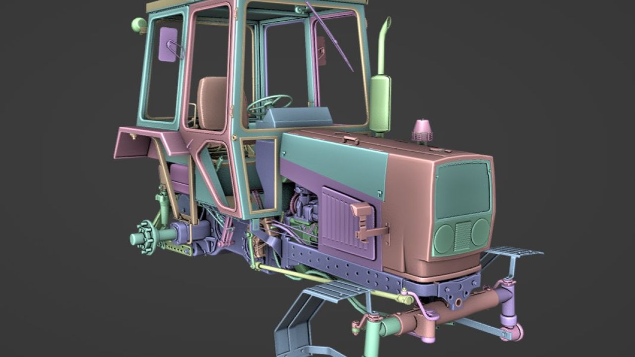 Parque de tractores YUMZ