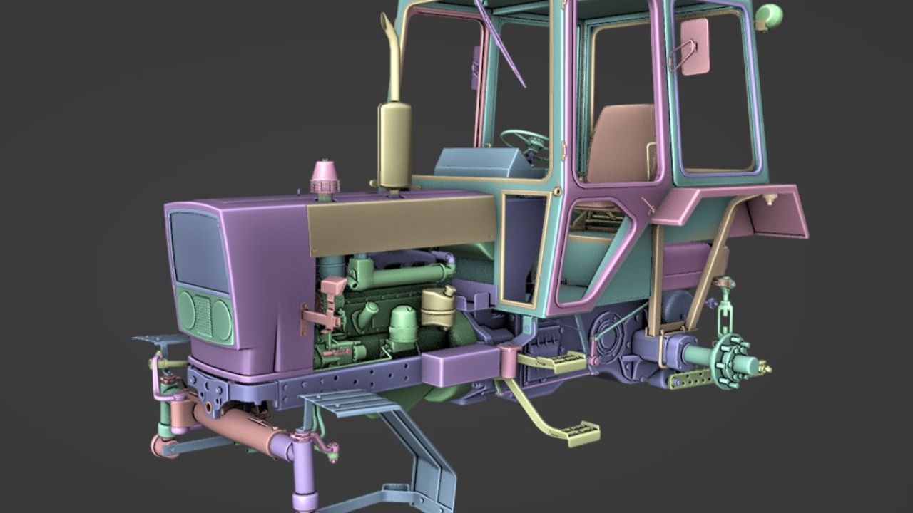 Parque de tractores YUMZ