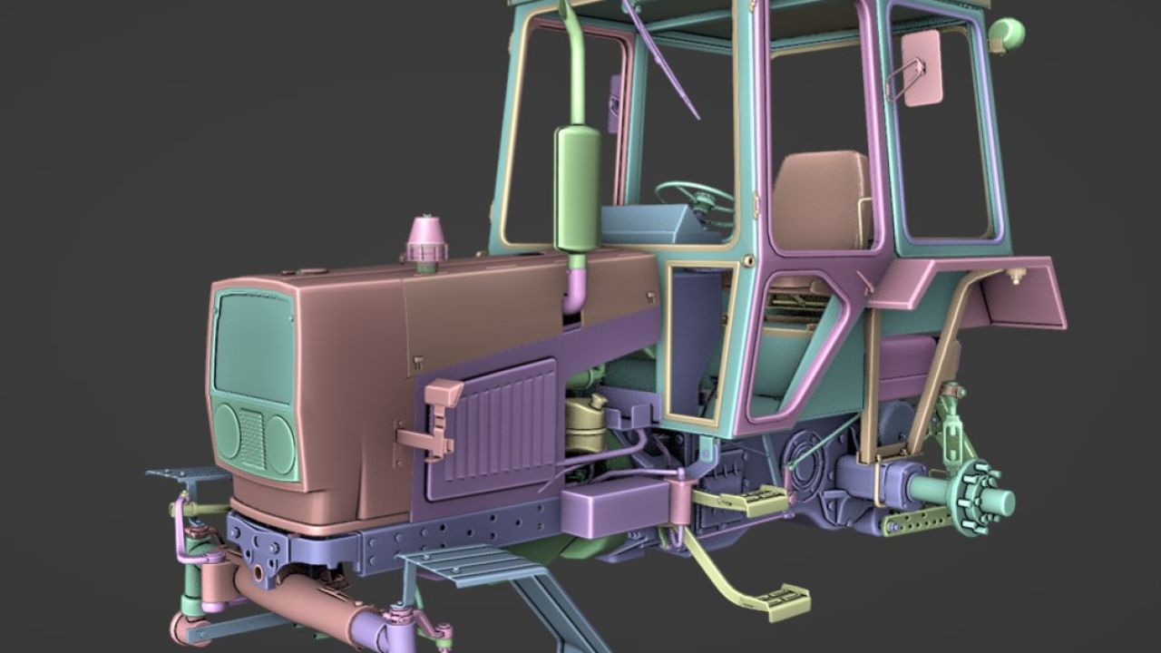 Parque de tractores YUMZ