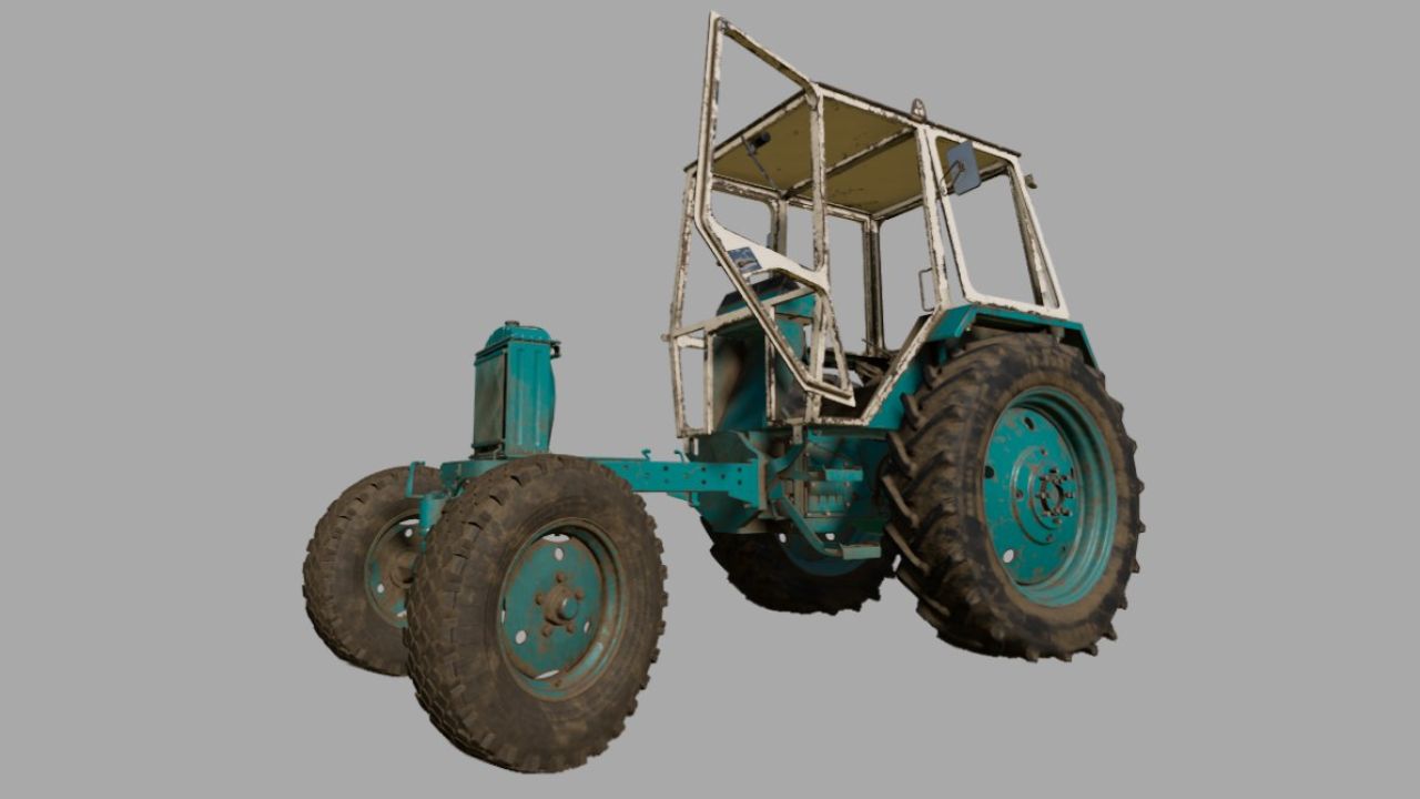 Parque de tractores YUMZ