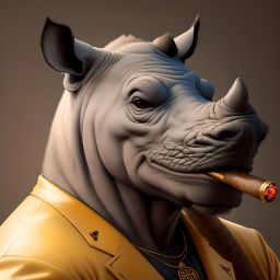 Smoking Rhino